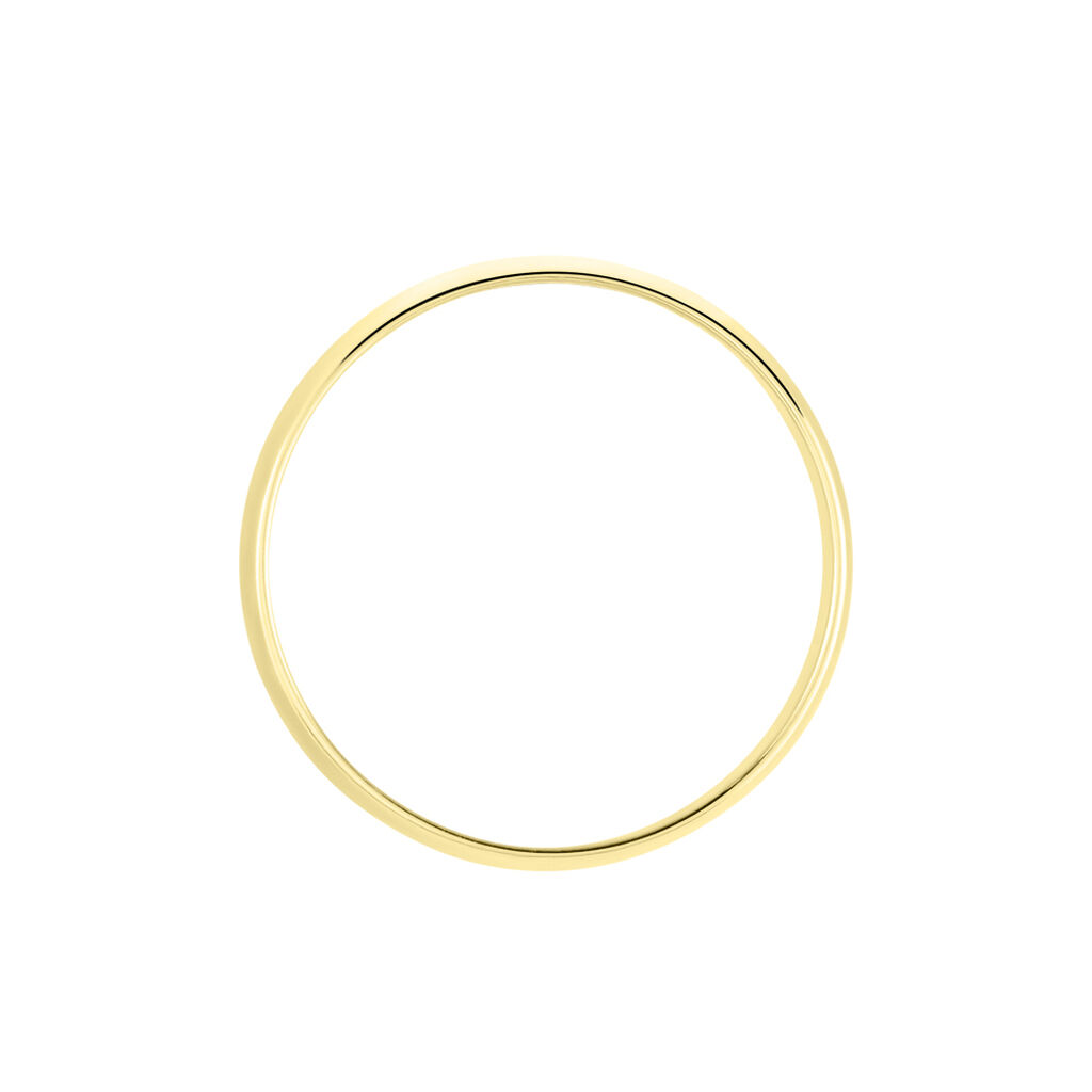 Alliance Meredithe Demi Jonc Classique Or Jaune