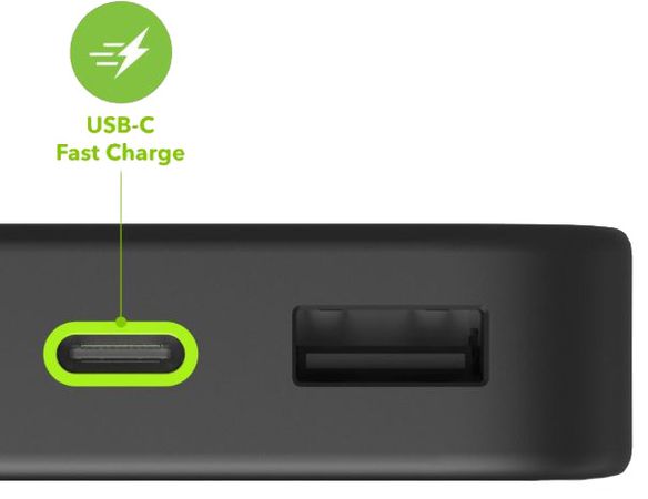 PD POWERBANK 10'000mAh 20Watt USB-C  schwarz