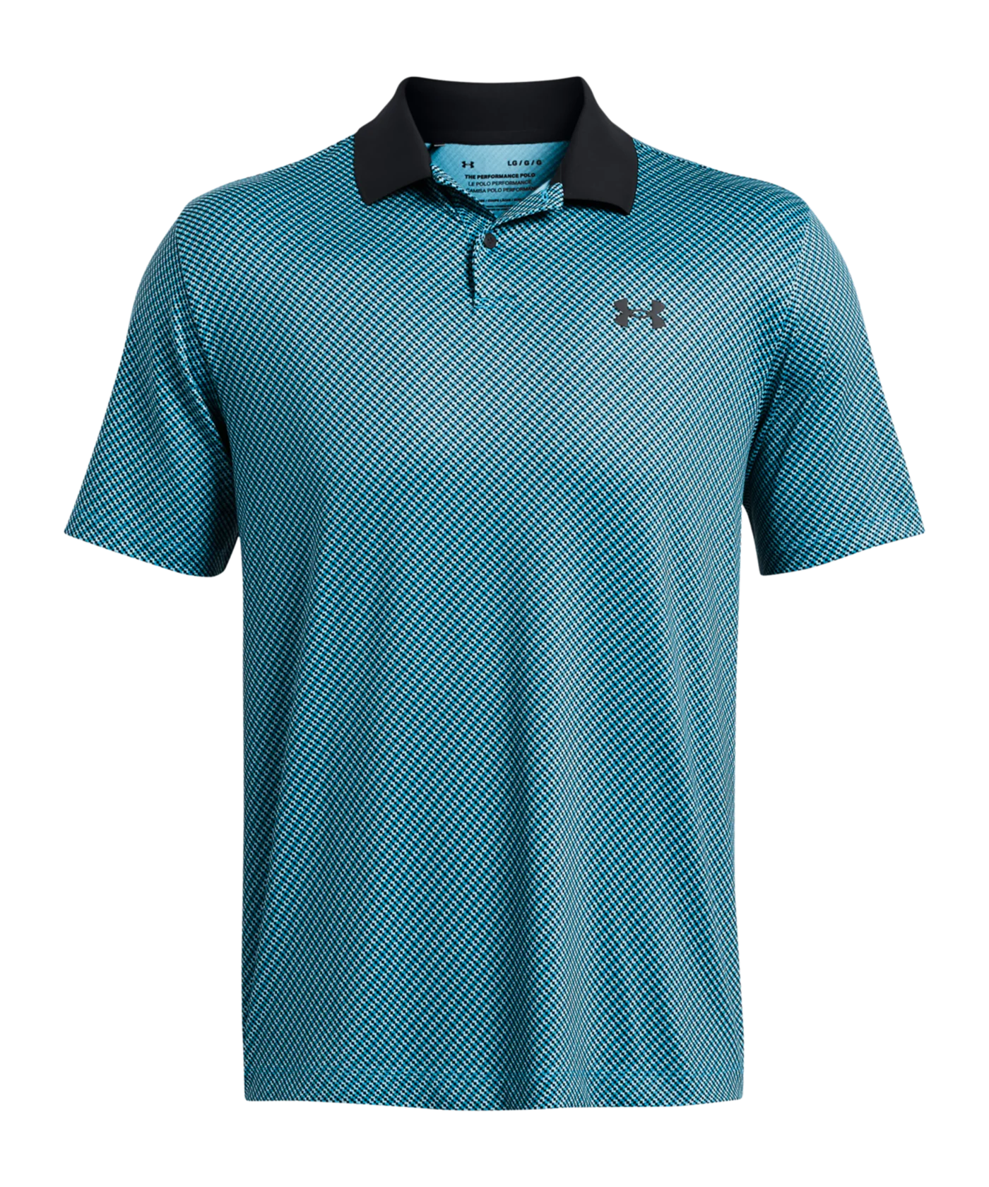Under Armour Perf 3.0 Printed Poloshirt Blau F914