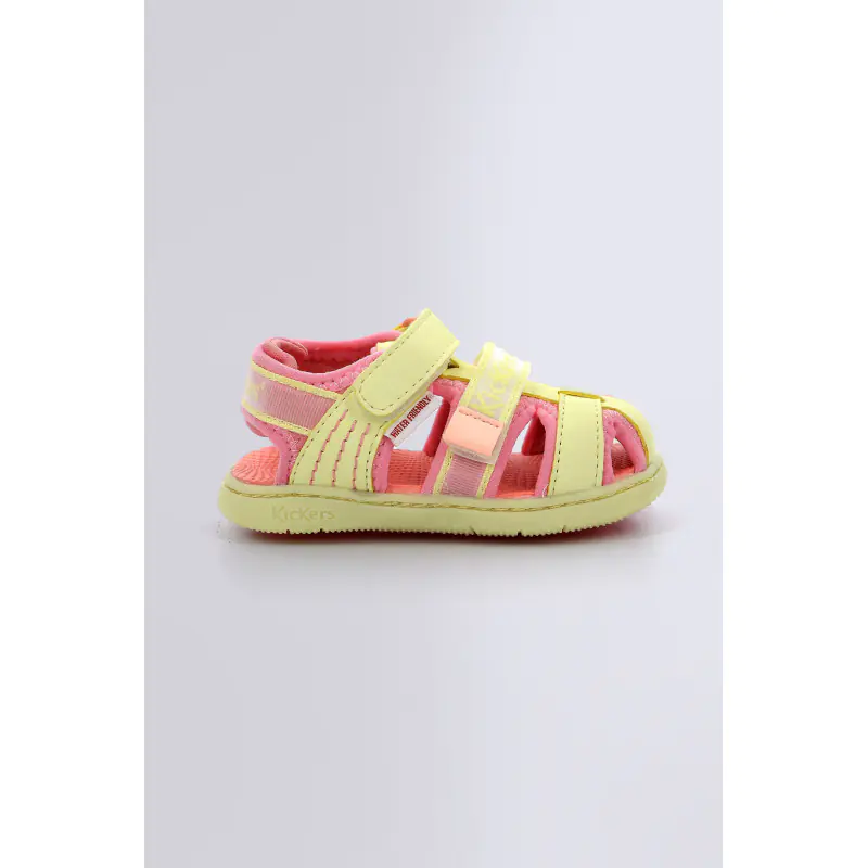 Kickbeachou Jaune SANDALES Synthétique Garçon