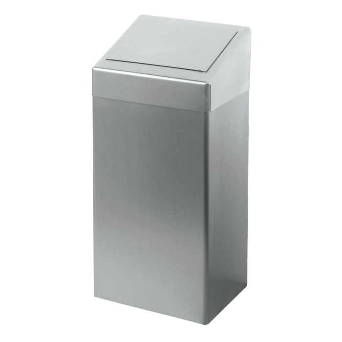 Afvalbak 50 Liter RVS mat geslepen (438495)