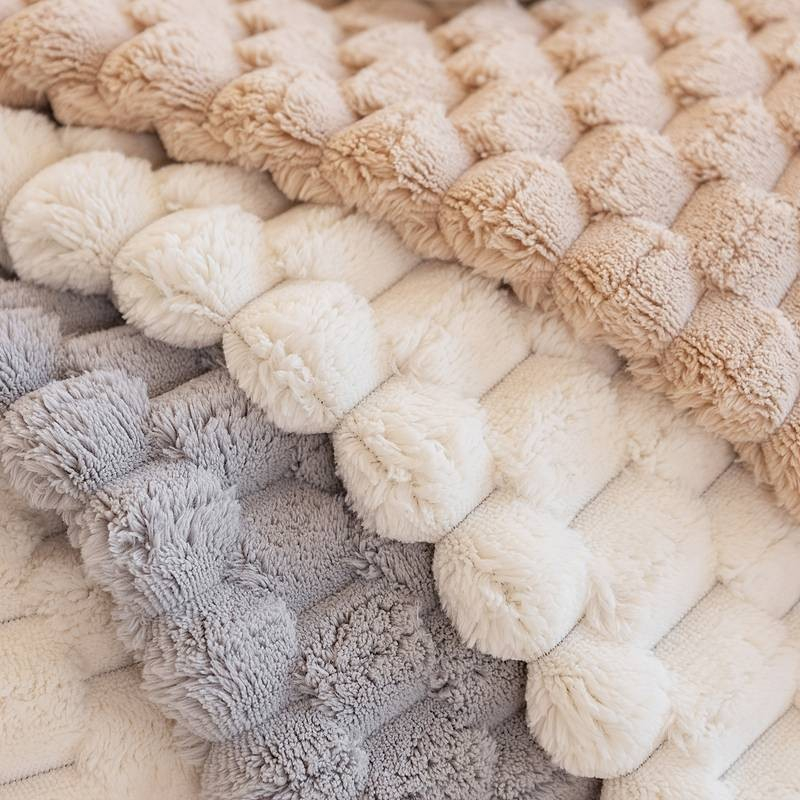 (70x120cm) Flauschiger Sofa Schonbezug Rutschfeste Couch Unterlage Überwurf Decke  - Grau