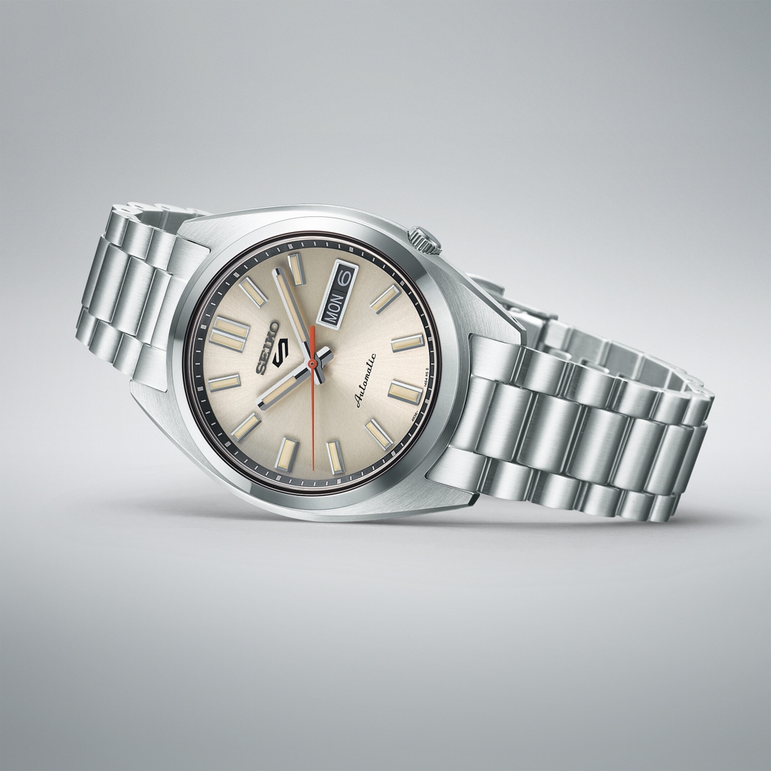 Seiko 5 Sports SNXS Automatic 37 Ivory
