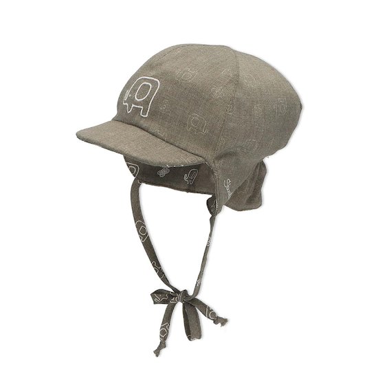 Casquette saharienne réversible   Vert foncé        de               Sterntaler