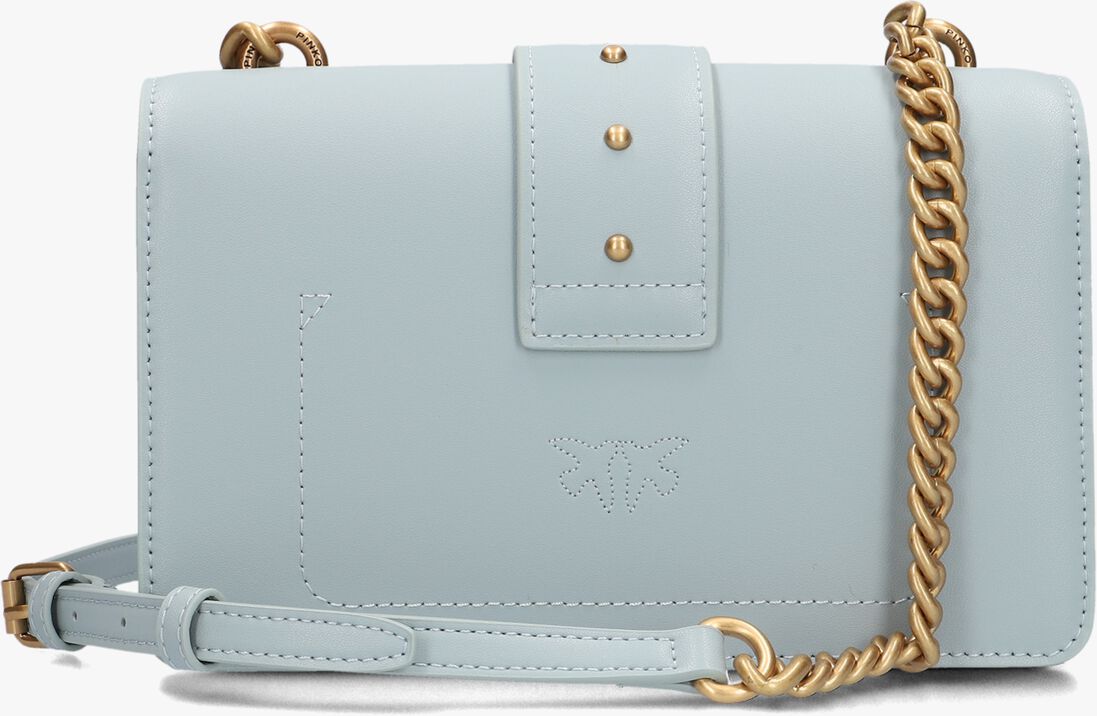 PINKO blauwe pinko schoudertas love one mini cl