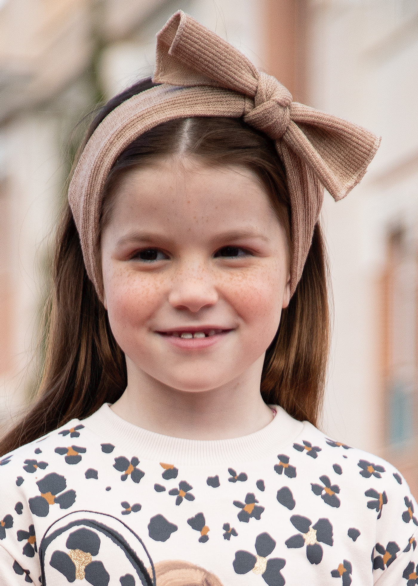 Faixa de cabelo canelada elástica para meninas