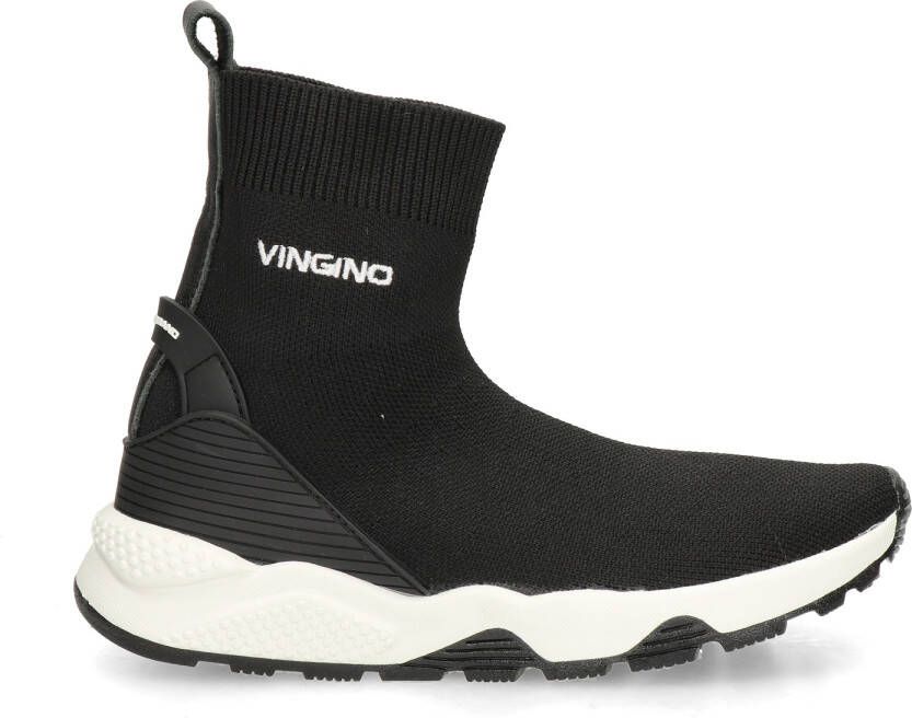 VINGINO Gino sock sneakers zwart Jongens Textiel 31