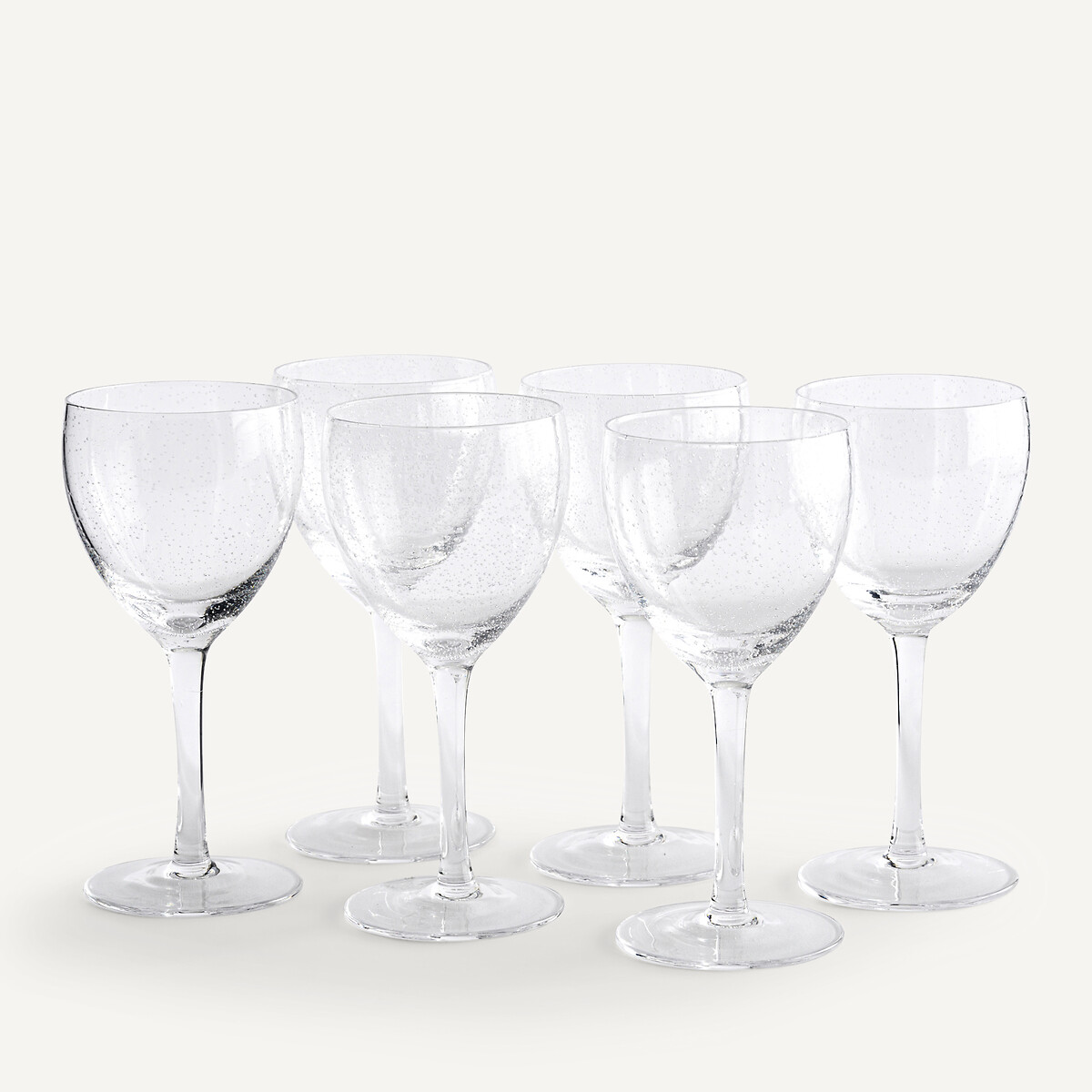 AM.PM<br>Conjunto de 6 taças de vinho branco, Badia