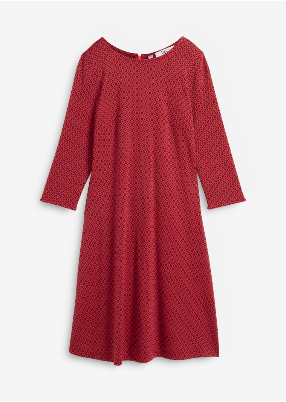 Robe Punto di Roma avec motif jacquard, longueur genou