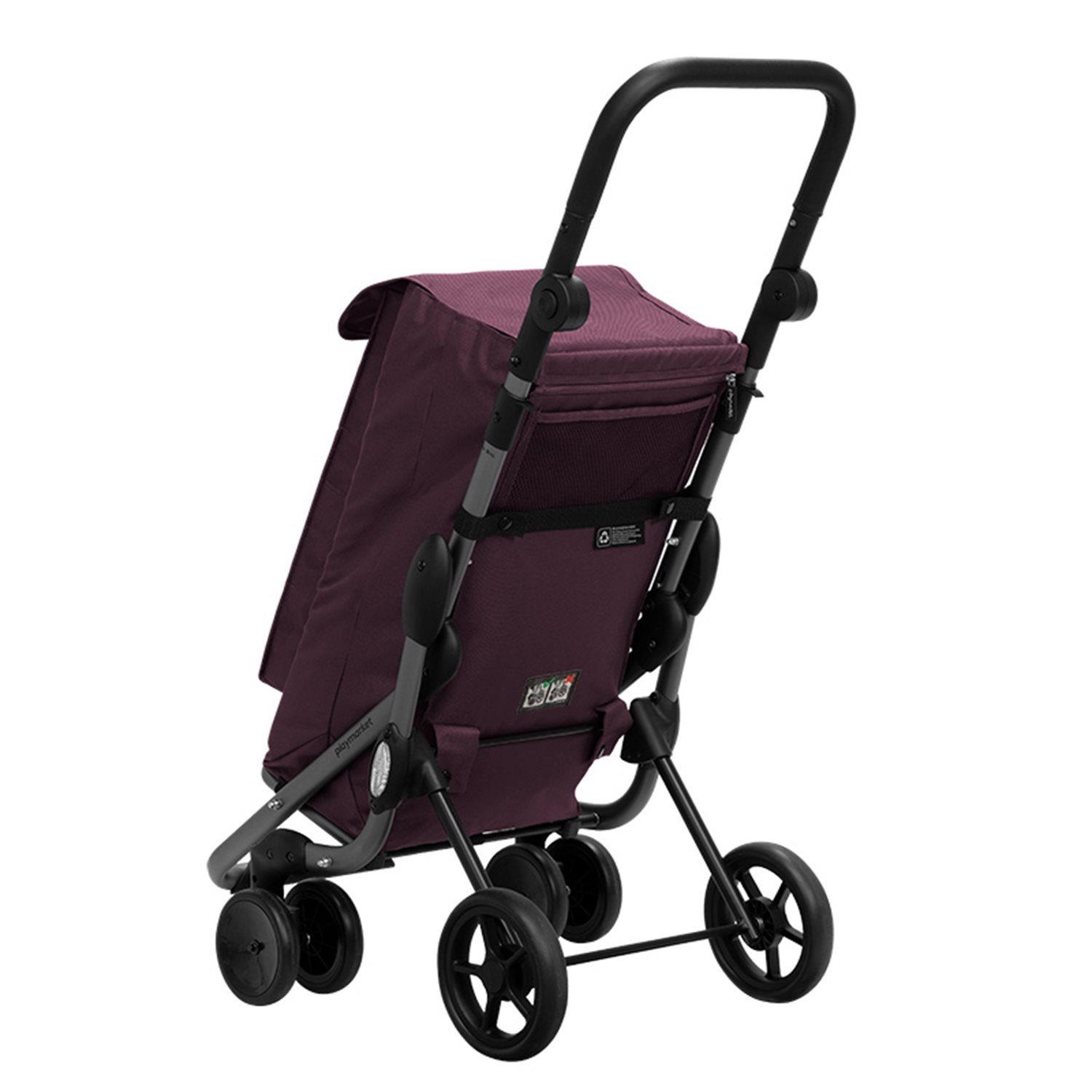 Playmarket Go Up Premium Boodschappentrolley paars