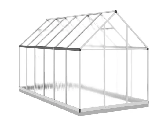 Serre tente abri plante aluminium argenté 334 x 169 x 202 cm 02_0044524