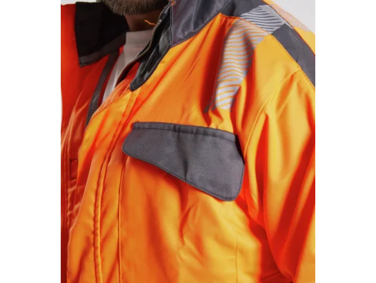 Veste de travail NEON Orange Anthracite