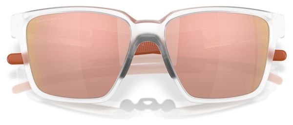 Lunettes Oakley Actuator SQ Matte Clear / Prizm Rose Gold Polarized / Ref : OO9430-0757