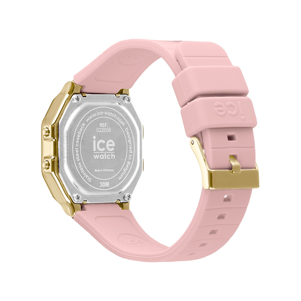 Montre ICE WATCH Ice digit retro femme bracelet silicone rose