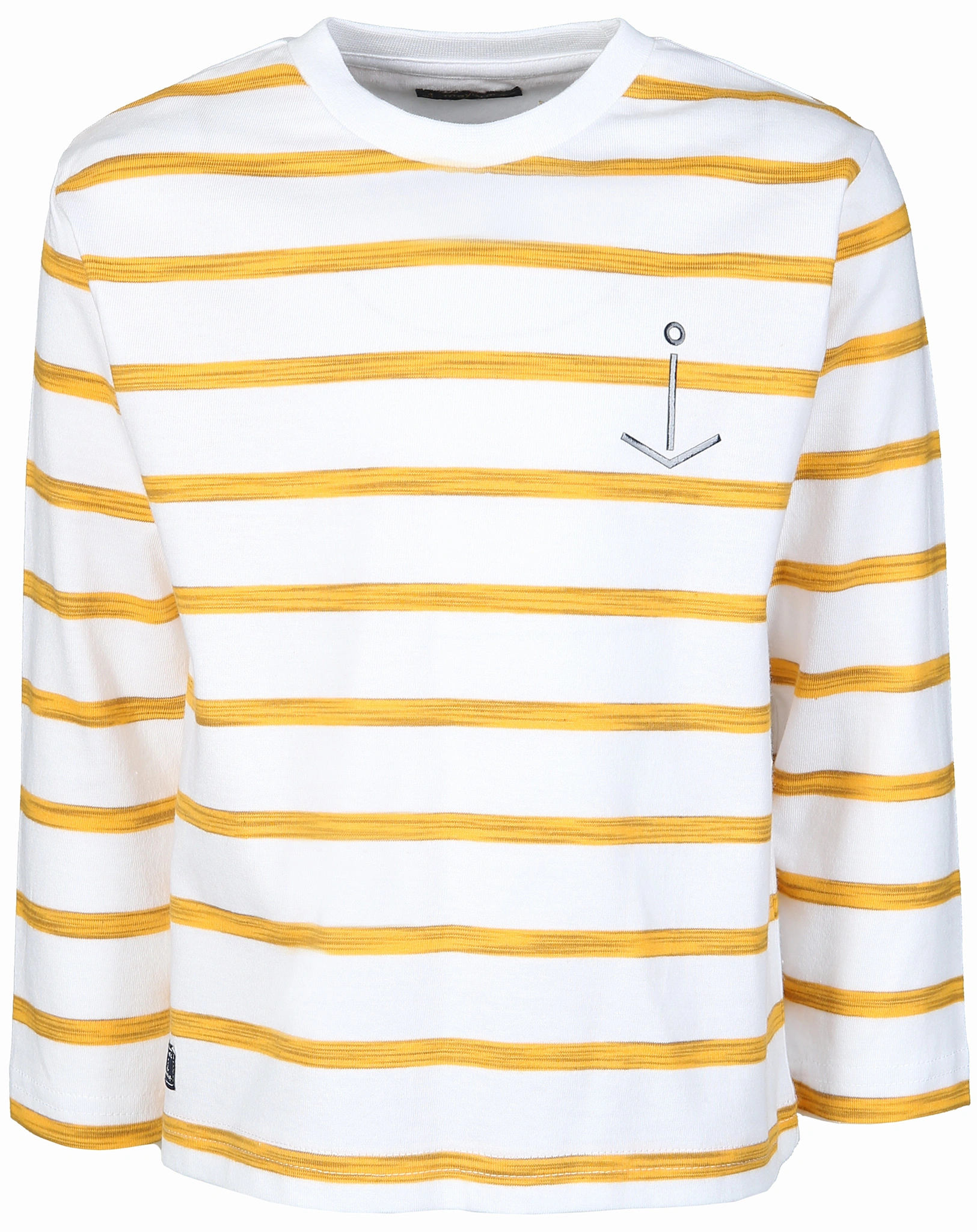 Langarmshirt STRIPES in ocker