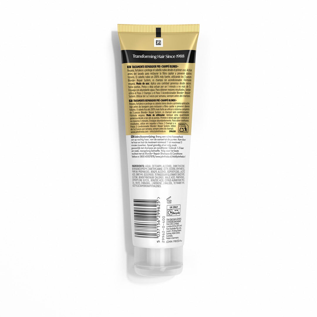 John Frieda Blonde + Tratamento Reparador Blonde+ Repair System - 150ml
