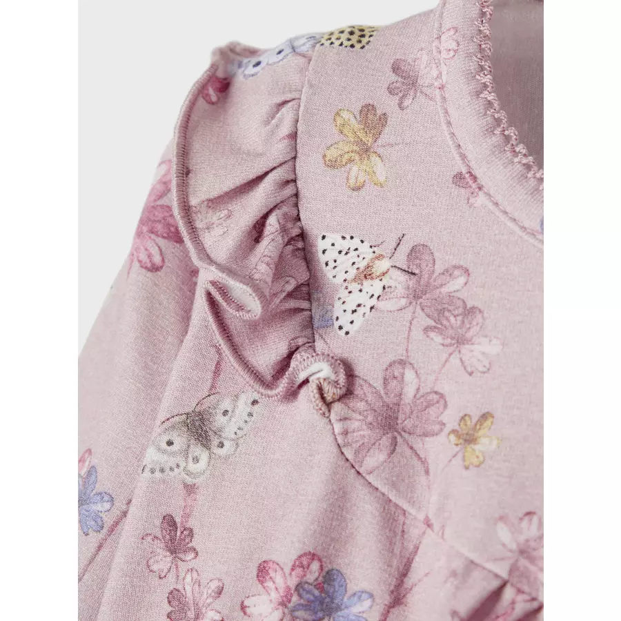 name it Kleid Nbfbarbera Violet Ice
