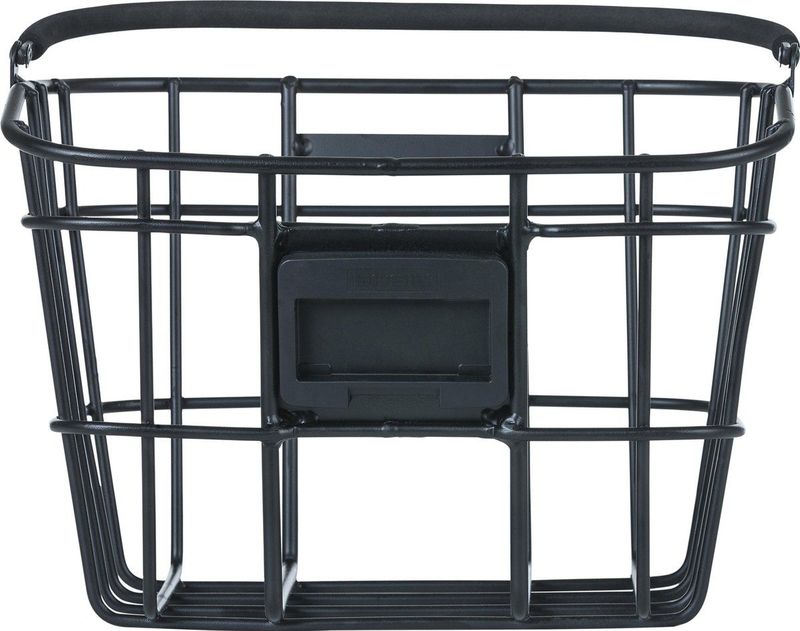 Basil - Bremen BE/KF - Fietsmand - Mat Zwart - Aluminium Draagbaar