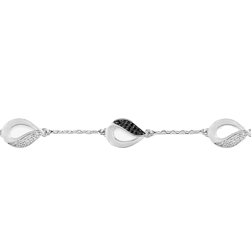 Bracelet Femme - Argent 925 - Longueur : 18 cm