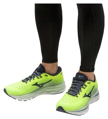 Chaussures de Running Mizuno Wave Sky 5 Jaune