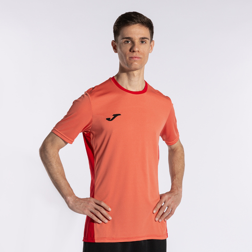 Camiseta de manga curta Joma Winner II, laranja fluorescente
