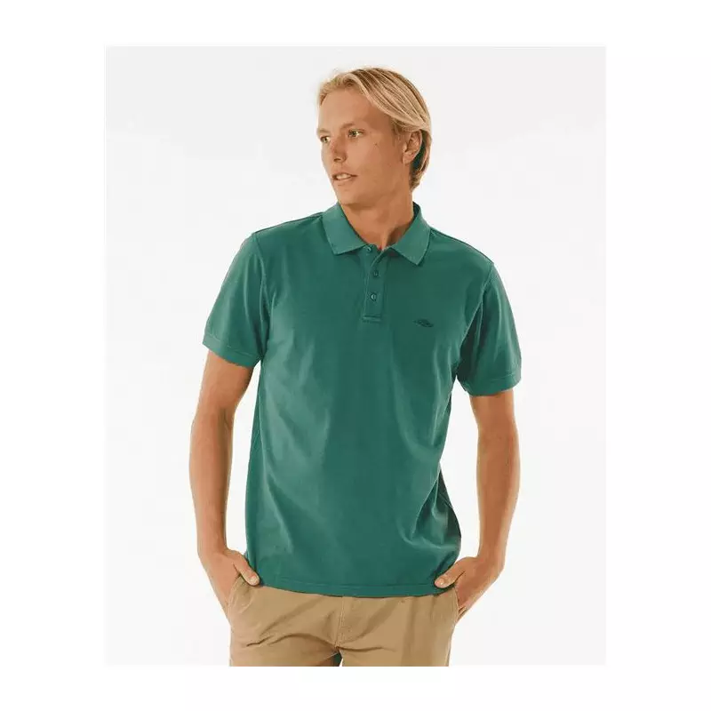 Polo RIPCURL Faded Polo Washed Green