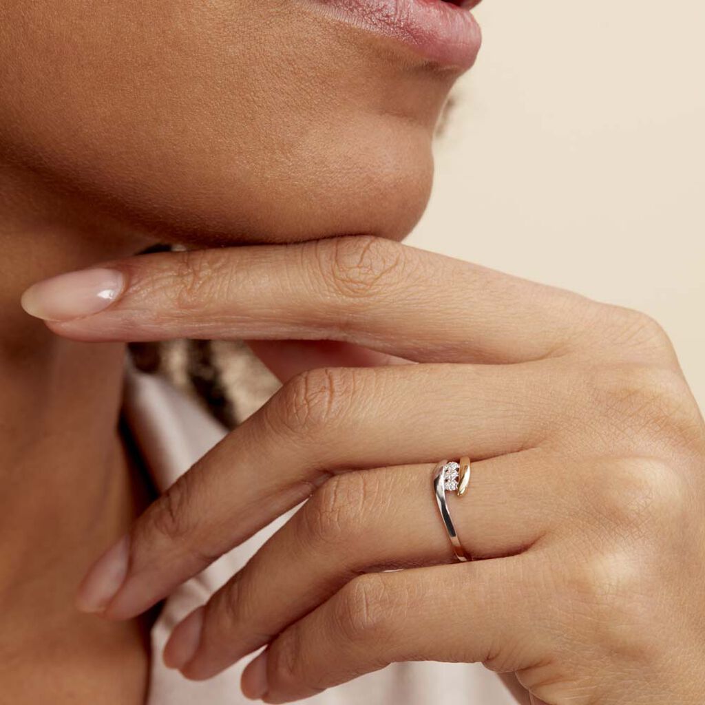 Bague Delphine Or Bicolore Diamant
