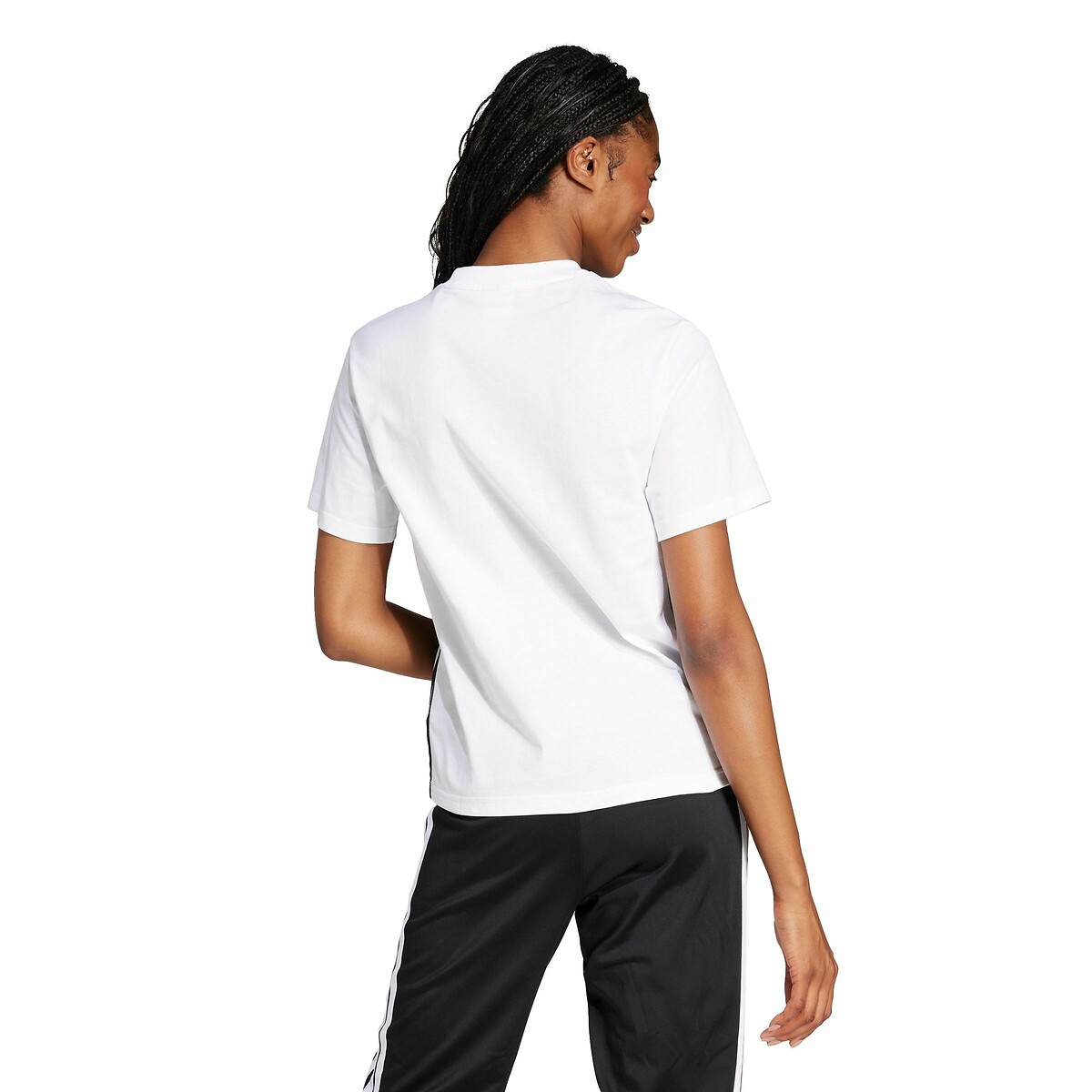 ADIDAS ROUPAS ESPORTIVAS<br>Camiseta Essencial 3 Listras