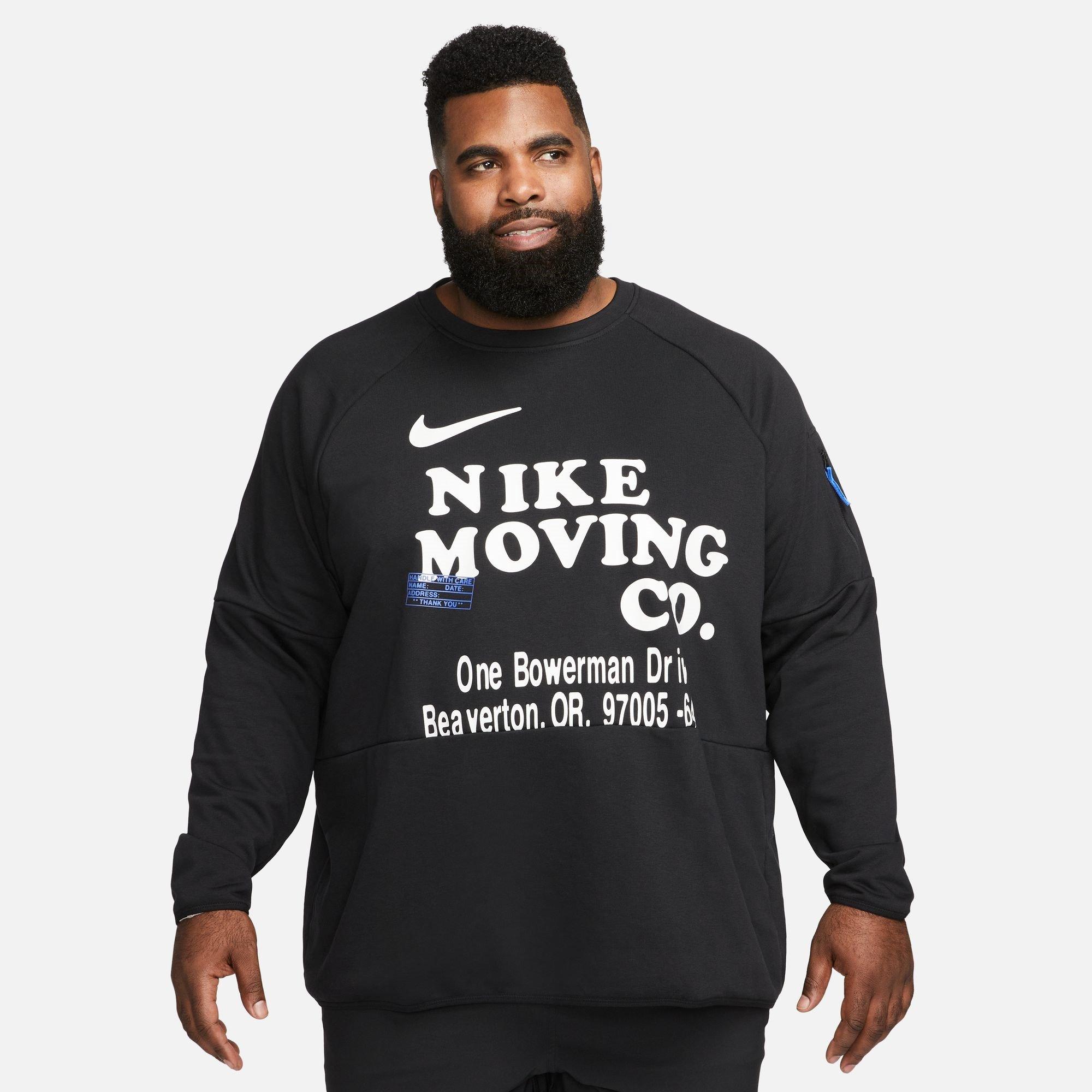 Nike Dri FIT Mens Long Sleeve Fitness Top