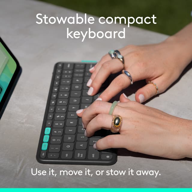 Logitech Flip Folio iPad Pro 11»/iPad Air 11« tablet-tastatur (sort)