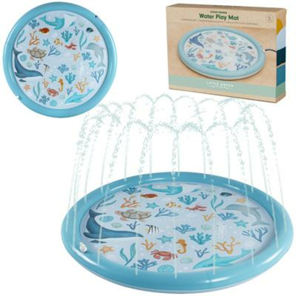 Little Dutch Sprinklermat 150 cm Ocean Dreams Blauw