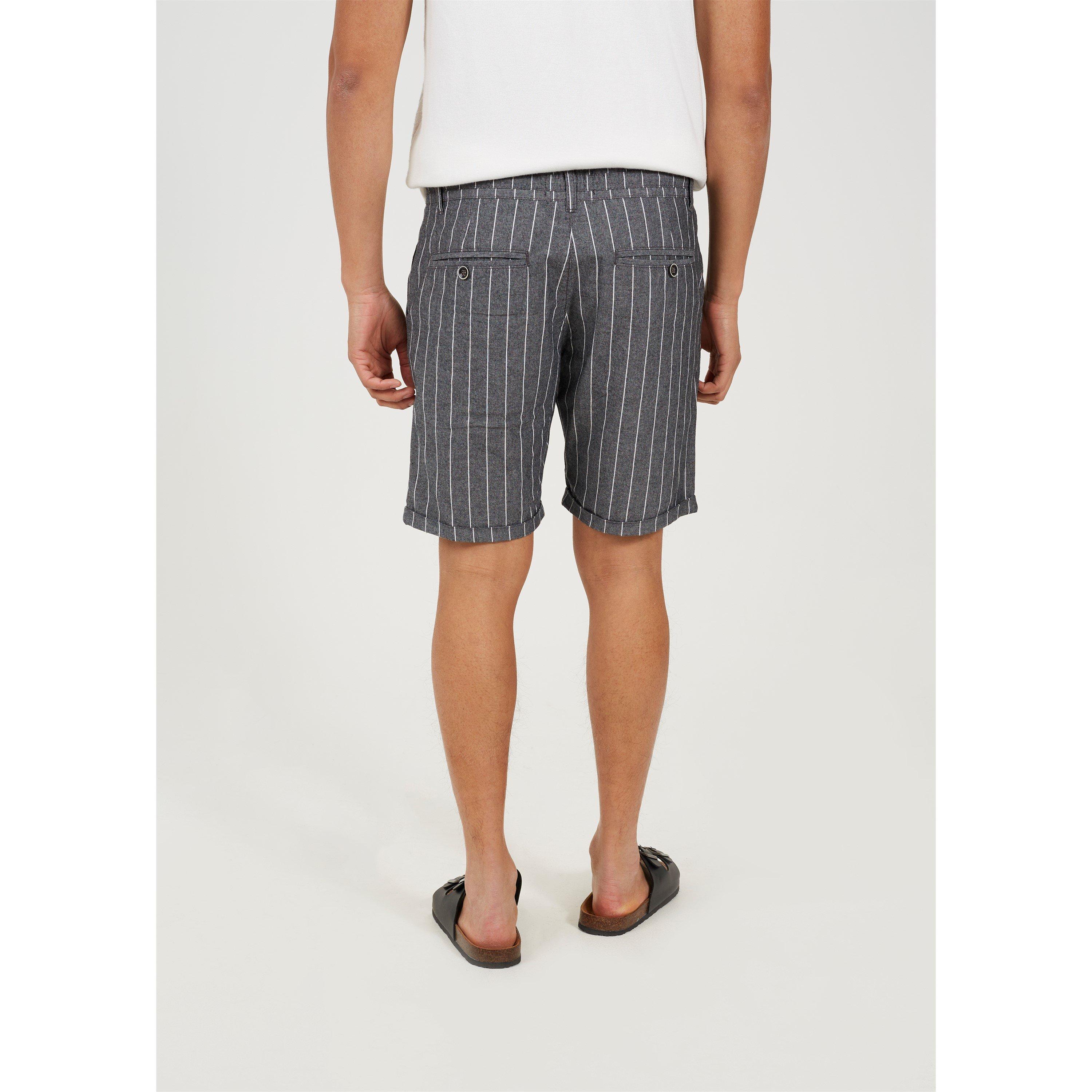 Brave Soul Cotton Pinstripe Short