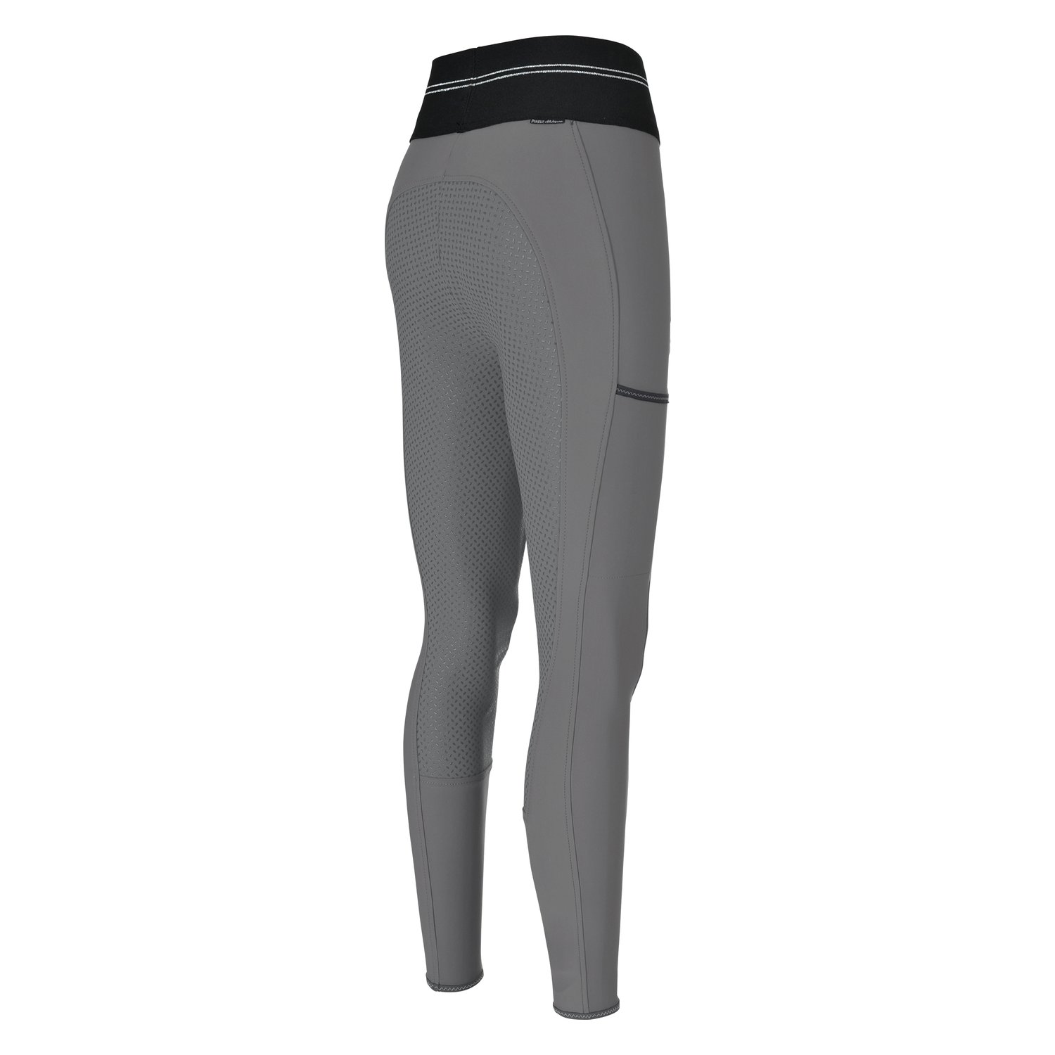 PIKEUR Gesäßeinsatz-Reithose Gia Grip Athleisure - steel grey