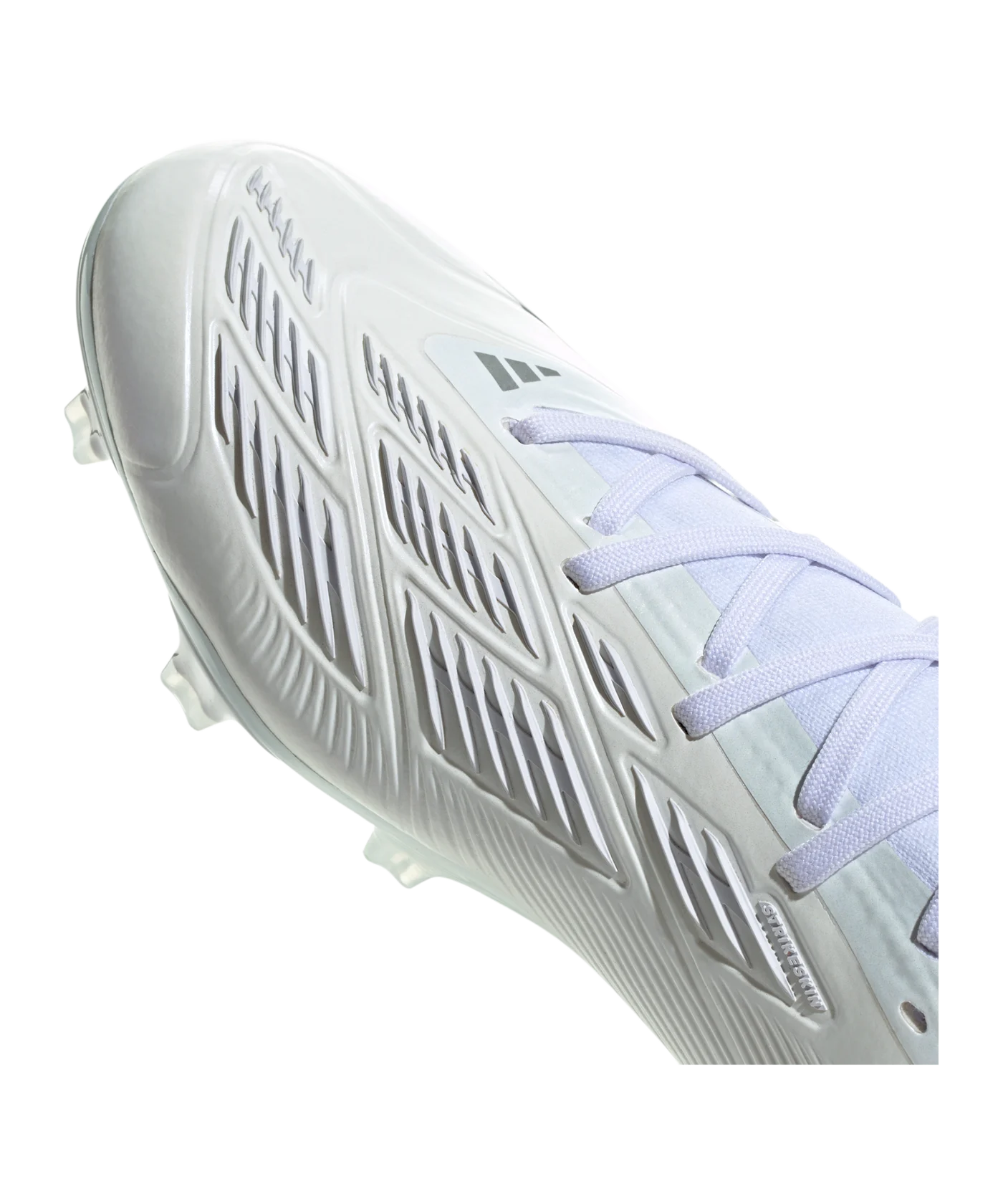 adidas Predator Pro FG Pearlized Weiss Silber Weiss