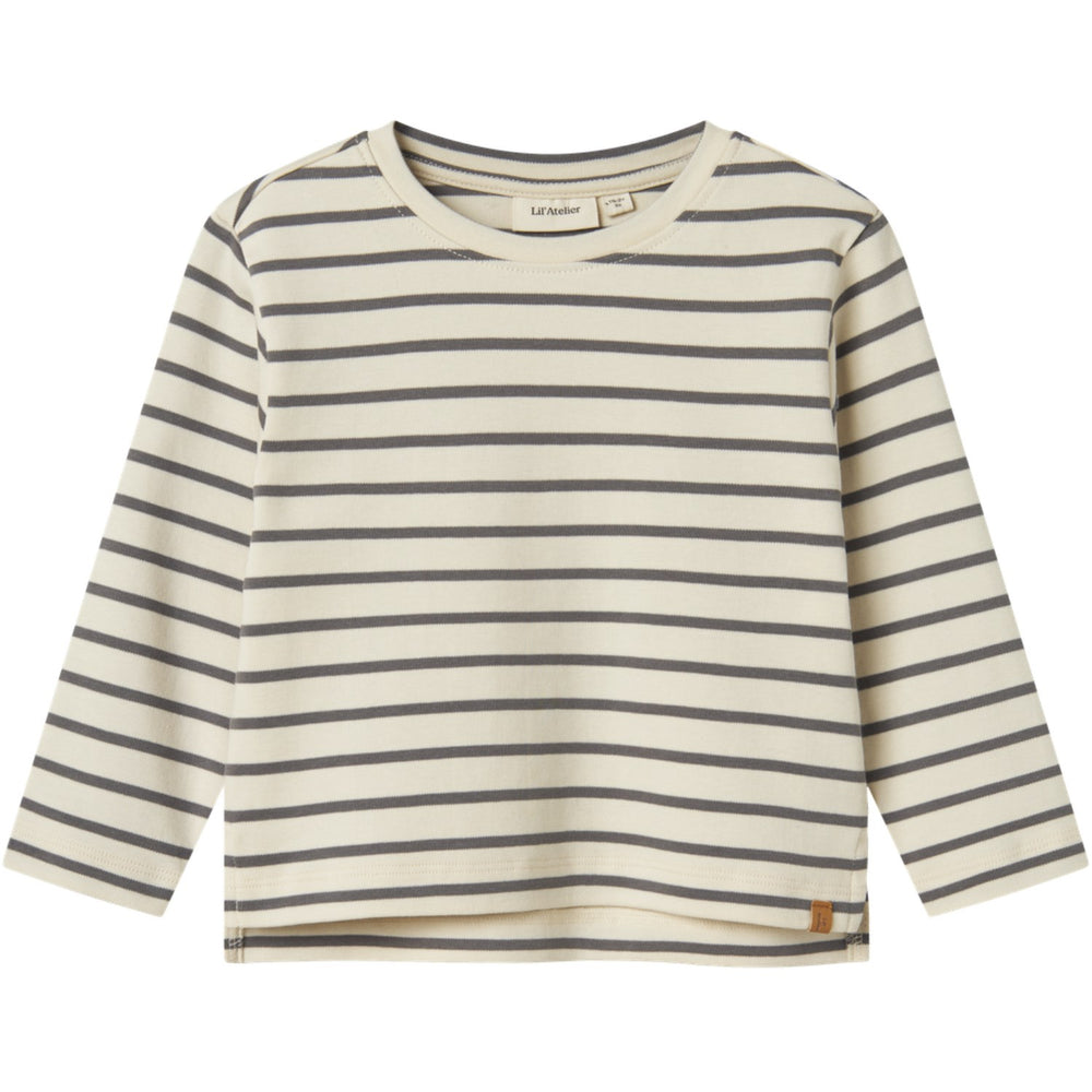Køb Lil'Atelier Turtledove Poppy Seed Nmmlimia Ls Loose Top Lil Noos