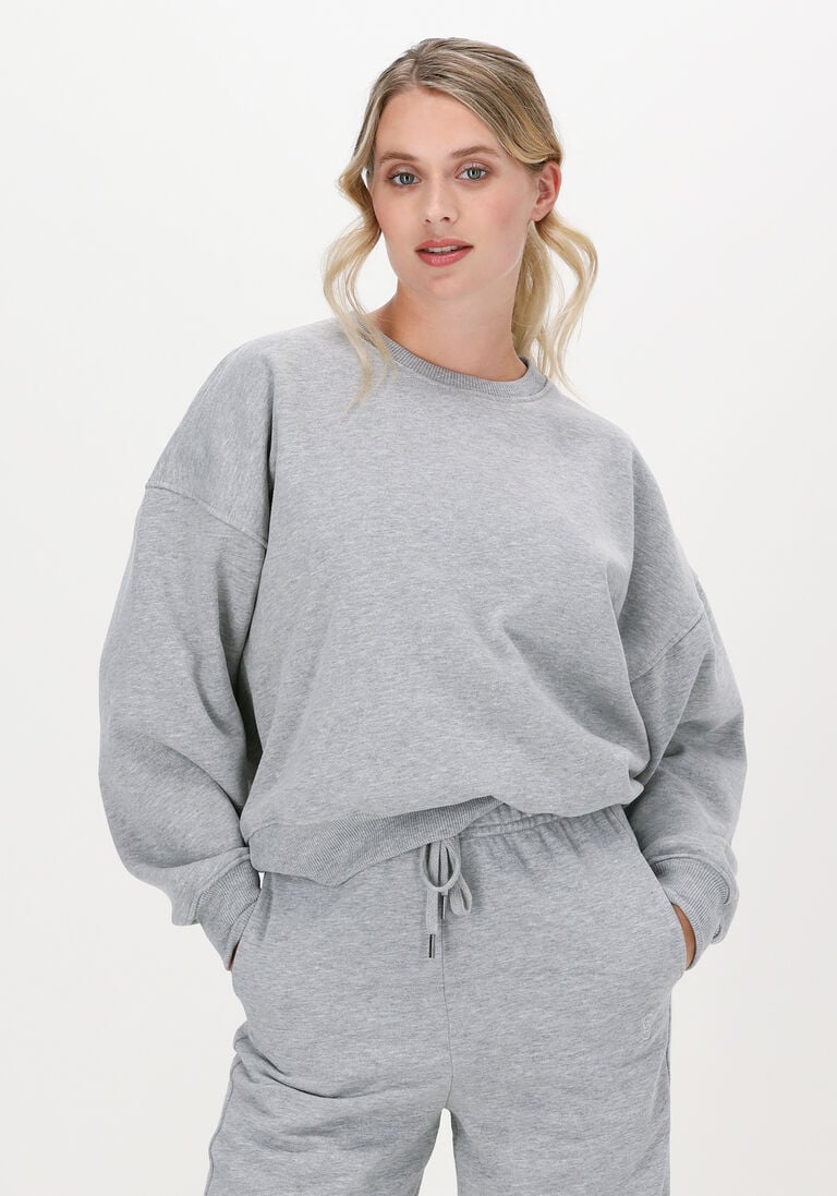 GESTUZ lichtgrijze gestuz trui rubigz sweatshirt