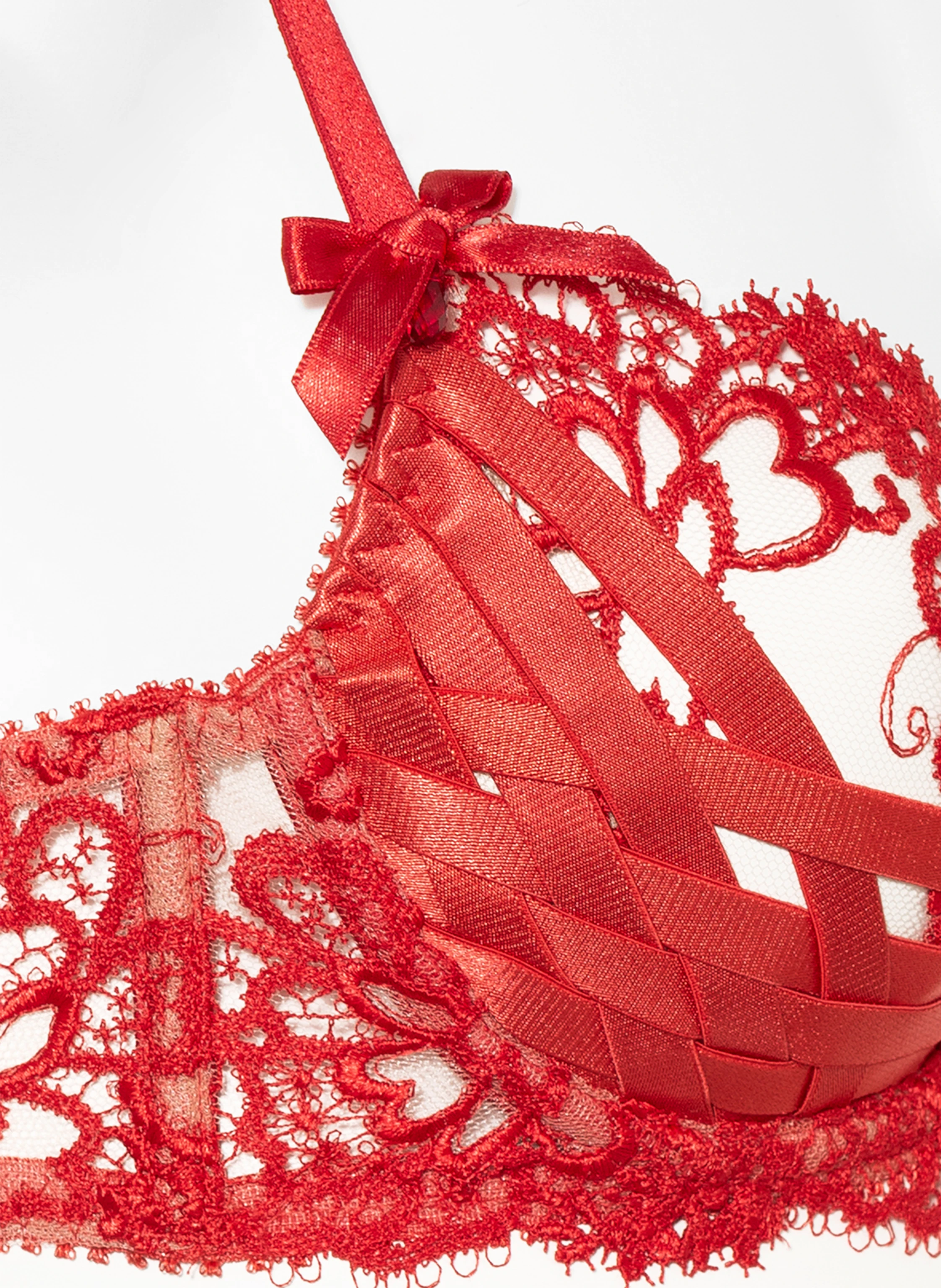 Agent Provocateur Bügel-BH DIONI mit Swarovski Kristallen