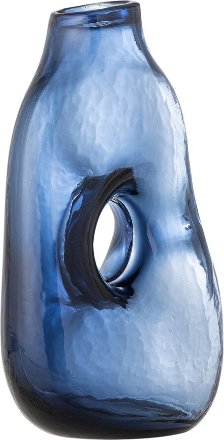 Bloomingville Harri Vase, Blå, Glas Blå