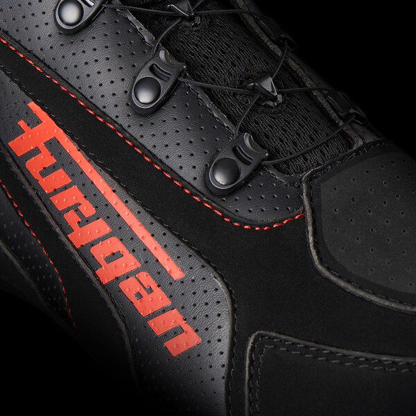 Furygan - Baskets V4 Easy D3O® Vented Noir / Rouge
