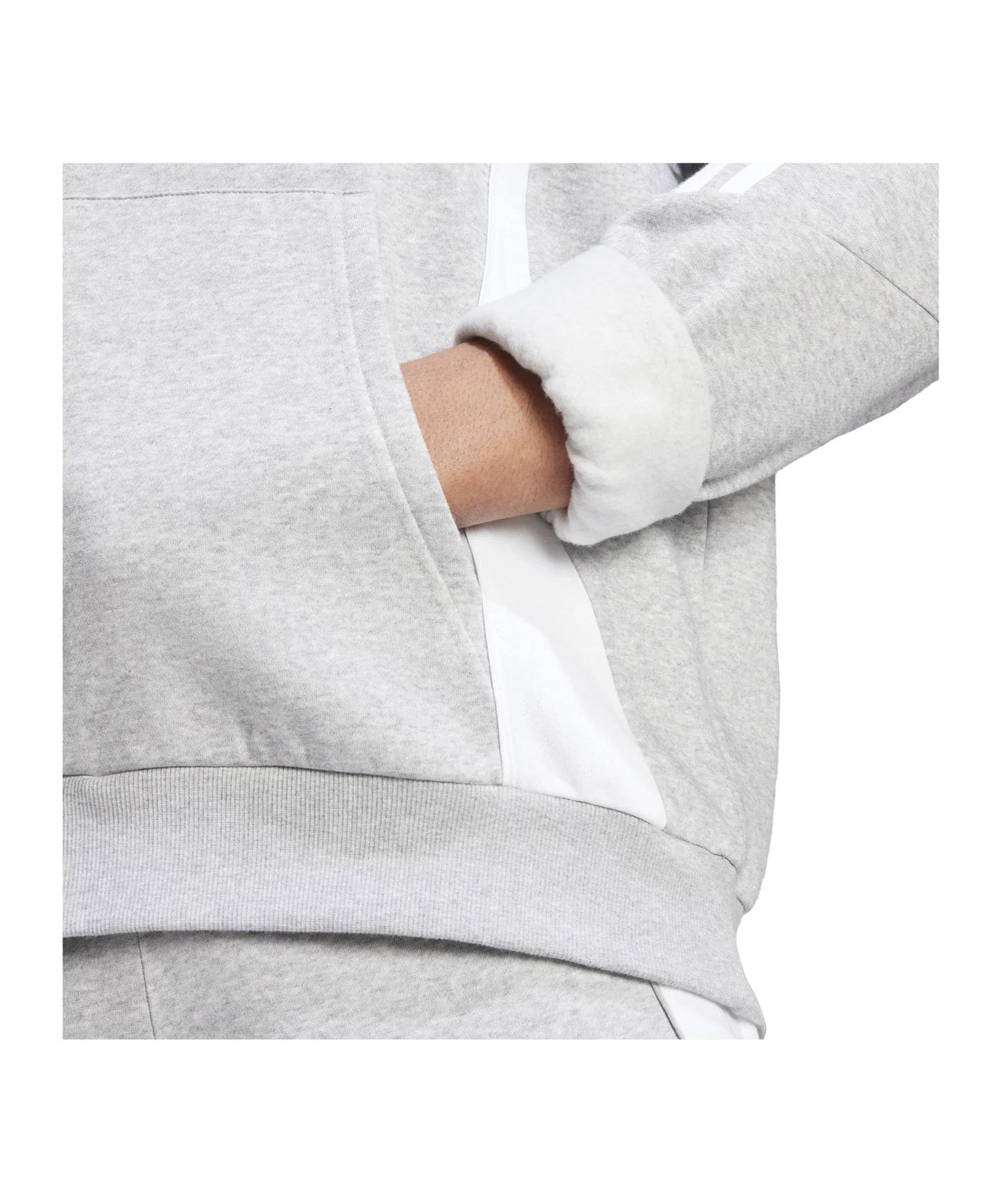 adidas Tiro 24 Hoody Grau Weiss