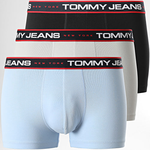 Lot De 3 Boxers 2968 Noir Bleu Clair Beige