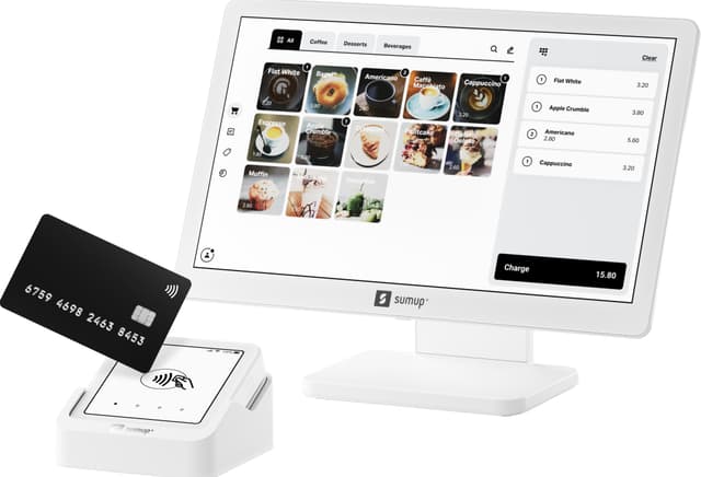 SumUp Point of Sale-system Lite med Solo kortlæser (hvid)