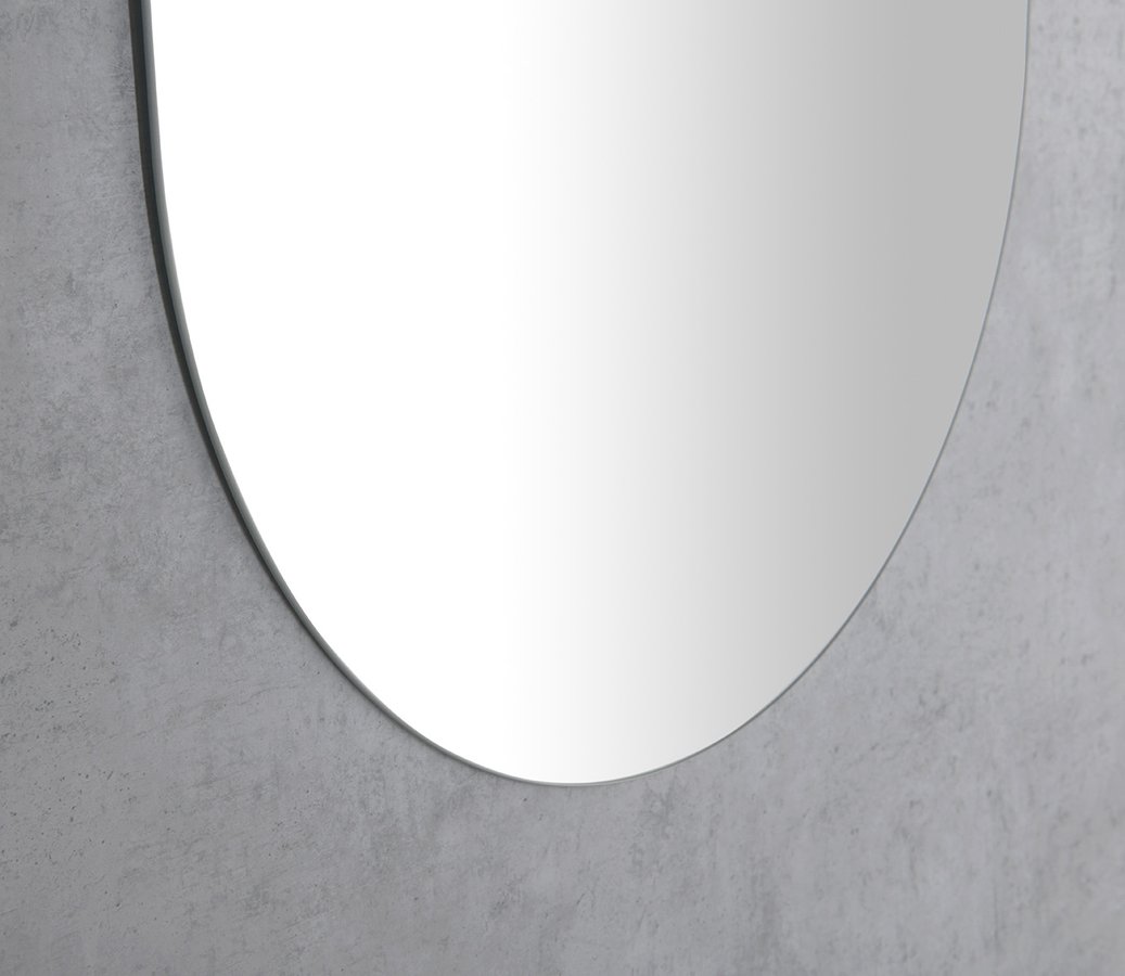 Aqualine ovale spiegel 50x85cm