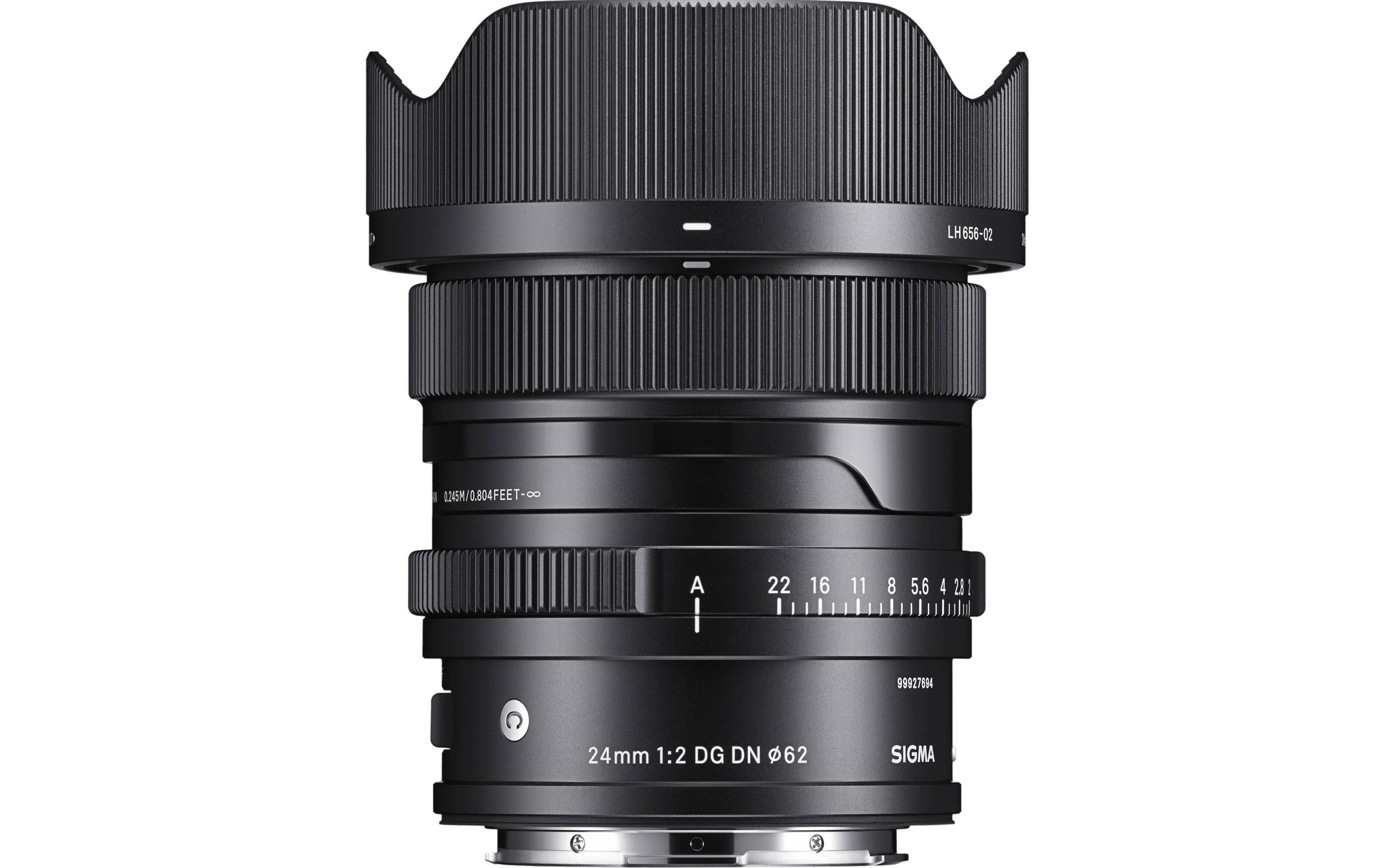 Festbrennweite 24mm F/2 DG DN Contemporary – L-Mount<br>Festbrennweite mit höchster Abbildungsleistung bis in die Ecken