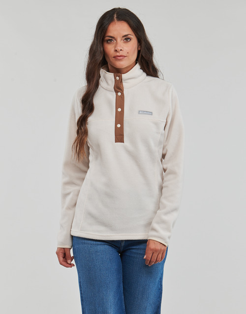 Columbia - BENTON SPRINGS 1/2 SNAP PULLOVER - Ecru