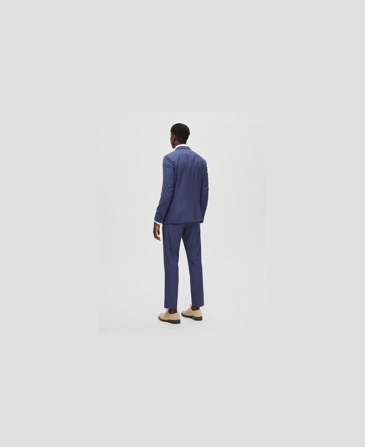 Selected Homme SLHSLIM-NEIL CHK BLZ NOOS Blå