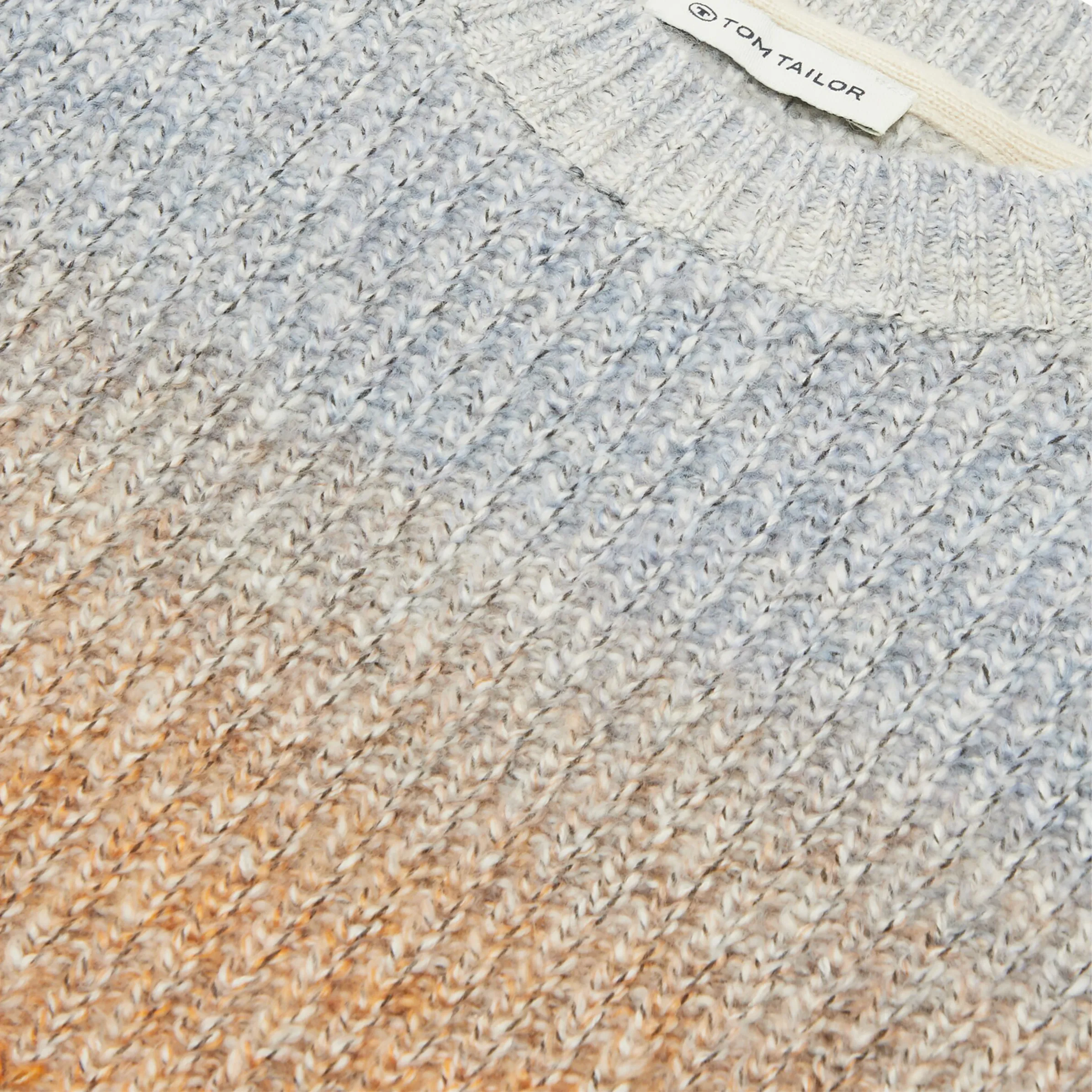 Jungen Strickpullover in melierter Optik