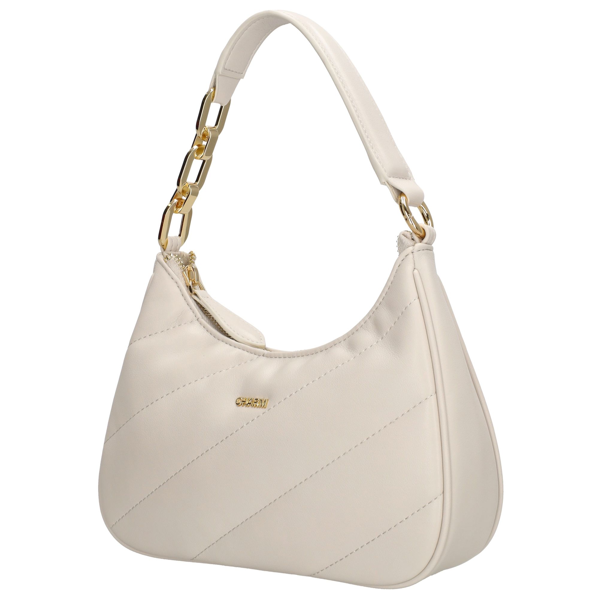 Charm London Via Dante Hand/ Schoudertas Crème