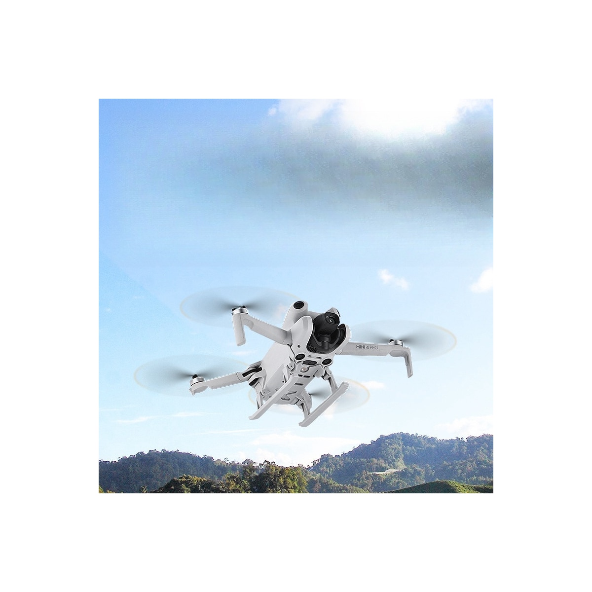 Landingsutstyr for DJI Mini 4 Pro sammenleggbare, utvidede landingsbein