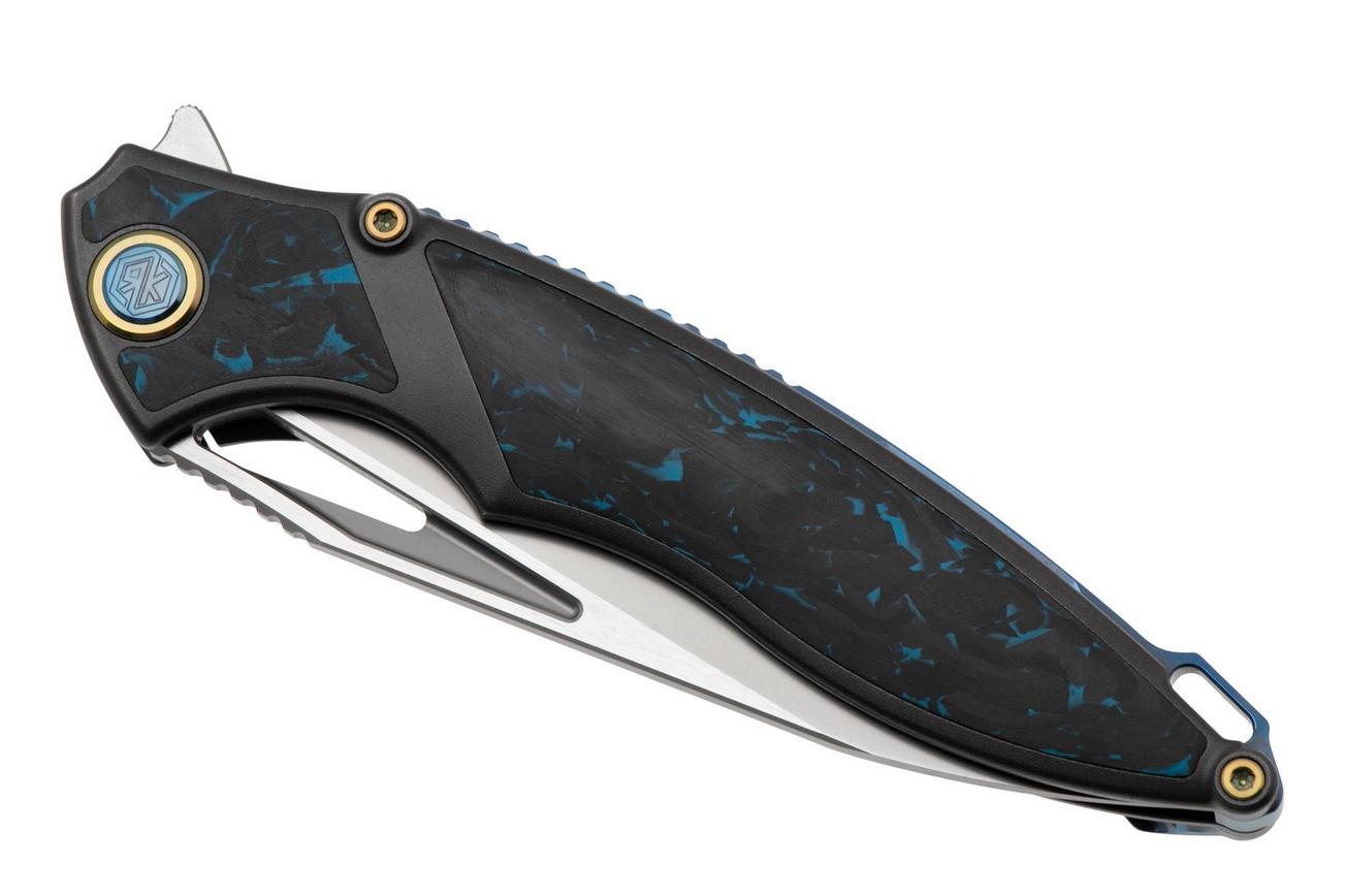Rike RK1902B Blue Carbonfiber zakmes